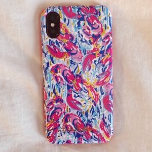 lilly pulitzer iphone x case